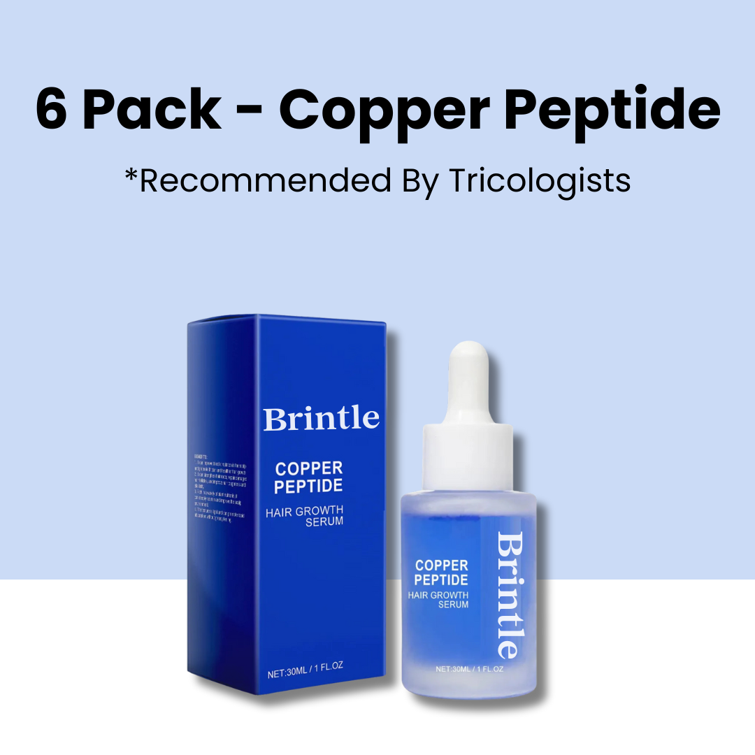 6 Pack - Premium Copper Peptide Hair Regrowth Formula